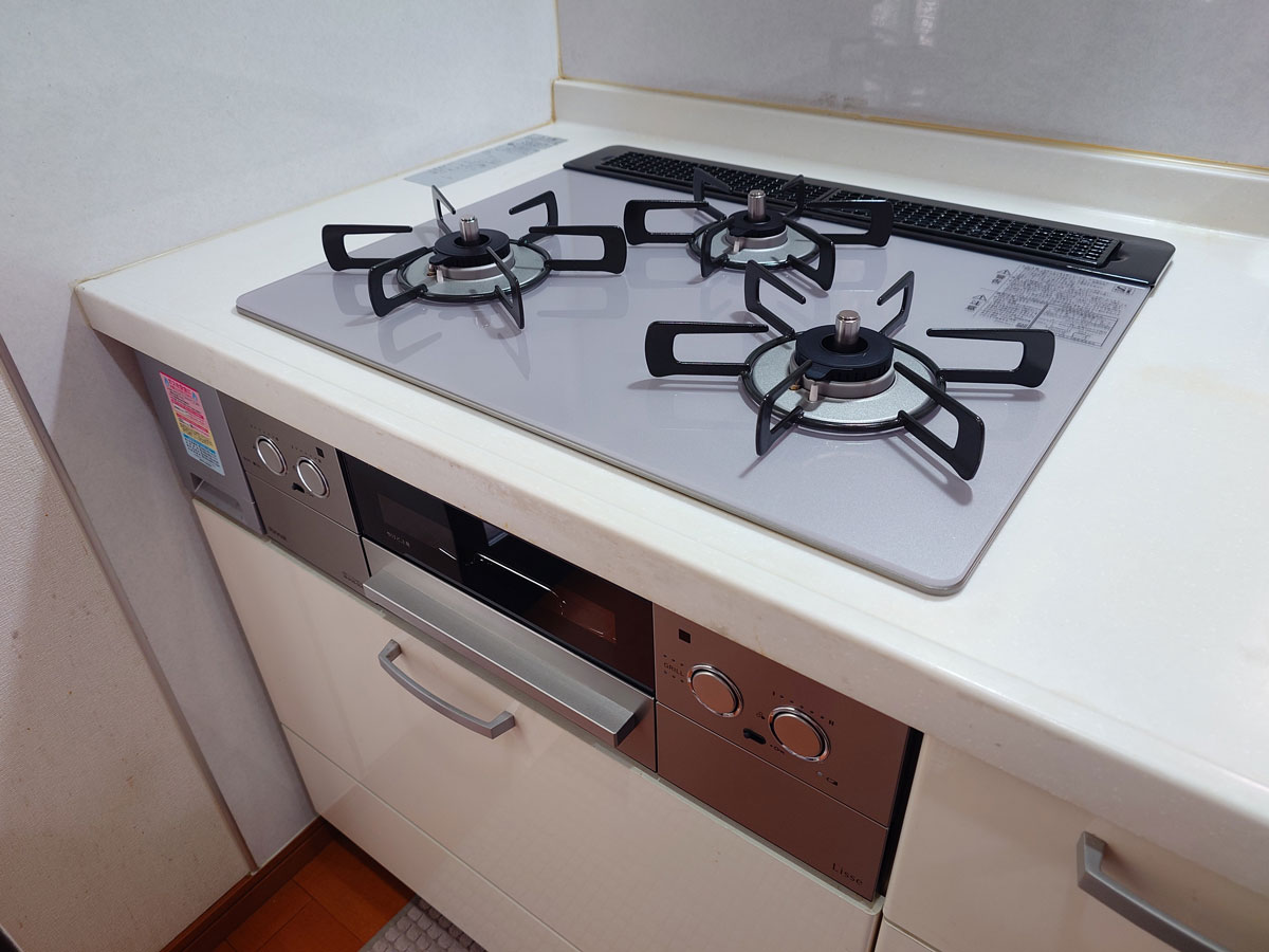 東郷町 ガスコンロ交換工事